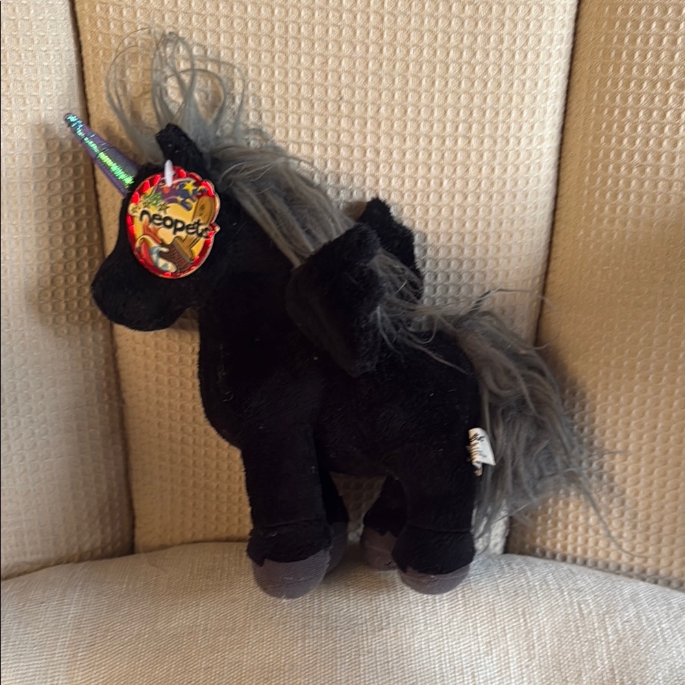 Shadow Uni Neopets Stuffed Animal